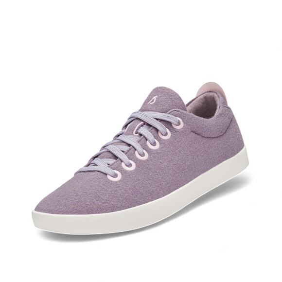 Allbirds Women's Wool Piper Sneakers Lavender Lightweight Lace-Up Shoes Size 8 - Picture 1 of 13